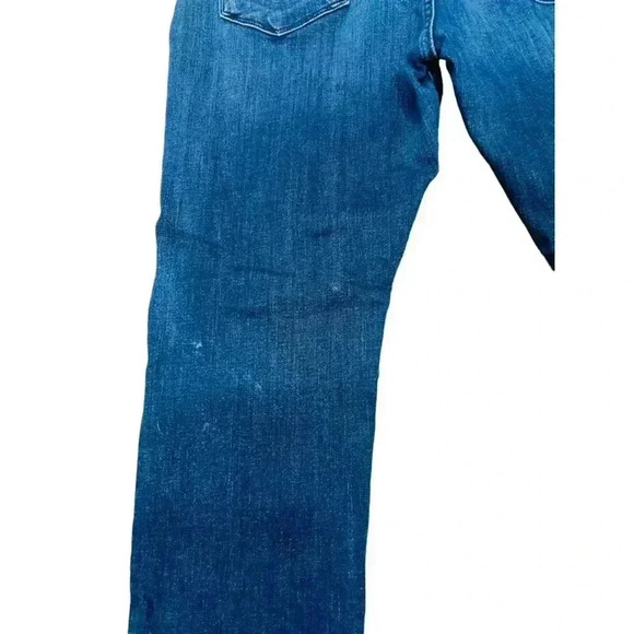 Hudson Tapered Jeans Women's 32 Blue Distressed Medium Wash Denim Stretch - Picture 7 of 7